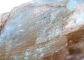 Rough rainbow moonstone from India Royalty Free Stock Photo