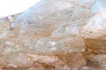 Rough rainbow moonstone from India Royalty Free Stock Photo