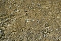 Rough rendered exterior full frame rubble wall texture background Royalty Free Stock Photo