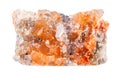 rough Rock Salt (Halite) isolated on white
