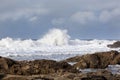 Rough rocky coast of Essaouira