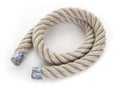 Rough Rope Spiral Royalty Free Stock Photo