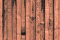 rough and rusty orange grayish orangish corrugated iron metal surface close-up