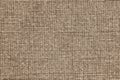 Rough sacking of brown color Royalty Free Stock Photo