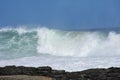Rough Sea & High Waves, Tsitsikamma National Park, South Africa Royalty Free Stock Photo