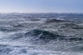 Rough sea on a sunny day Royalty Free Stock Photo