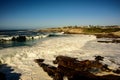 Rough seas off the coast of Hermanus Royalty Free Stock Photo