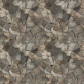 Rough Stone Texture Background with Irregular Patterns in Earthy Tones. Royalty Free Stock Photo