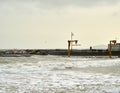 rough storm in Lerici