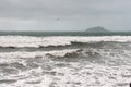 rough storm in Lerici