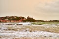 rough storm in Lerici