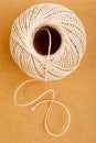 String and Brown Paper Royalty Free Stock Photo