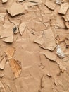 Rough Texture of Discarded Papers Royalty Free Stock Photo