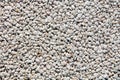 Rough texture surface of exposed aggregate finish, Ground stone