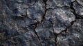 The rough texture of worn road asphalt with visible grooves and ridges creating a gritty appearance Royalty Free Stock Photo