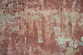 Rough textured background red old cement wall with Royalty Free Stock Photo