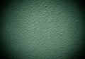 Rough Textured Green Wall Surface with Vignette Effect Royalty Free Stock Photo