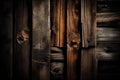 Rough and Textured Wooden Planks with Rustic Charm Royalty Free Stock Photo