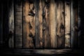 Rough and Textured Wooden Planks with Rustic Charm Royalty Free Stock Photo