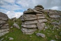 Rough Tor on Bodmin Moor Royalty Free Stock Photo