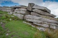 Rough Tor on Bodmin Moor Royalty Free Stock Photo