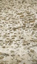 rough wall stone texture close up vertical of castle in Lucerne Royalty Free Stock Photo
