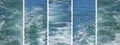 Rough water panoramic banner