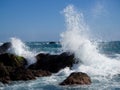 Rough waves Royalty Free Stock Photo