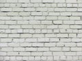 rough white cilicate brickwork wall with cracks Royalty Free Stock Photo