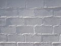 Rough white painted brick wall background