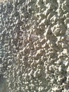 roughcast, the texture of plaster at an angle Royalty Free Stock Photo