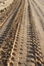 Rought road, outback Australia. Royalty Free Stock Photo