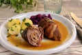 Roulade Royalty Free Stock Photo