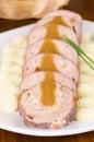 Roulade appetizer Royalty Free Stock Photo