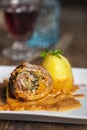 Roulade Royalty Free Stock Photo