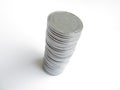 Rouleau coins Royalty Free Stock Photo