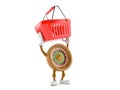 Roulette character holding shopping basket