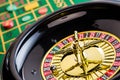 Roulette gambling in the casino