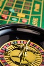 Roulette gambling in the casino Royalty Free Stock Photo