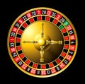 Roulette wheel Royalty Free Stock Photo