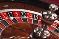 Roulette wheel Royalty Free Stock Photo