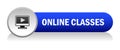 Online classes icon button