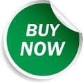 Buy now vector sticker Royalty Free Stock Photo