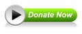 Donate now web button icon Royalty Free Stock Photo