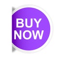 Buy now sticker vector illustration Royalty Free Stock Photo