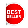 Best seller sticker vector illustration Royalty Free Stock Photo