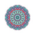 Round abstract ornament