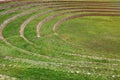 Round ancient inca terraces Royalty Free Stock Photo