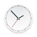 Wall clock face. vector Royalty Free Stock Photo