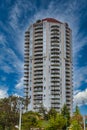 Round Balconies on Condo Tower Royalty Free Stock Photo